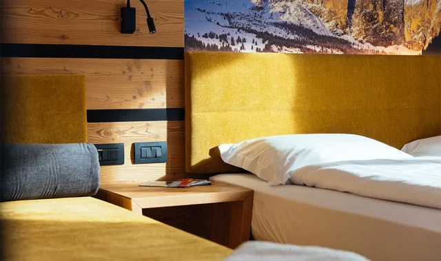Le camere dell’Europa · Sito dell’hotel