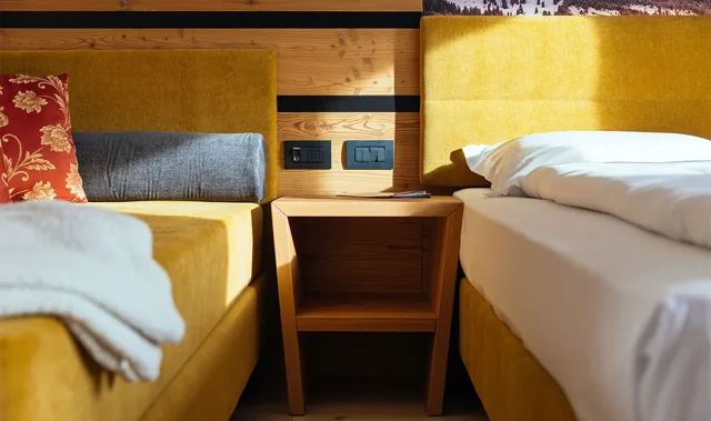 Le camere dell’Europa · Sito dell’hotel